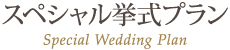 ڥ󼰥ץ Special Wedding Plan